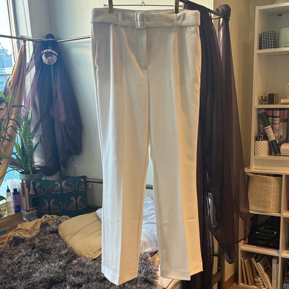 Ann Taylor Elegant Cream Women's Trousers